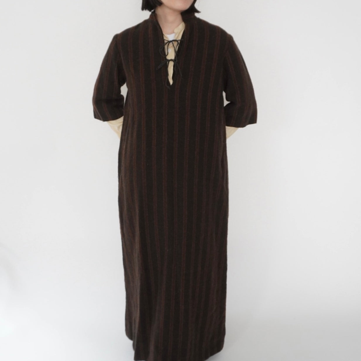 70s Maxi Striped Dress