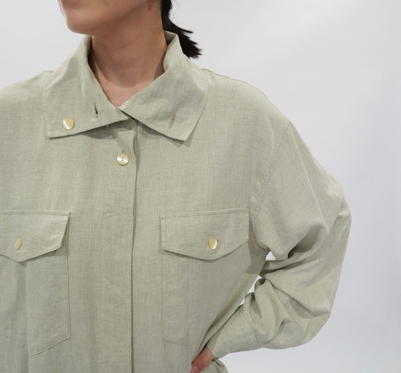 80s Design Blouse Made in  Switzerland