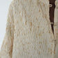 90s Pleated Silk Blouse