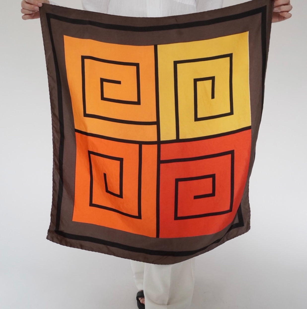 80s Pattern Scarf