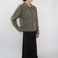 90s Zipped Knit Top