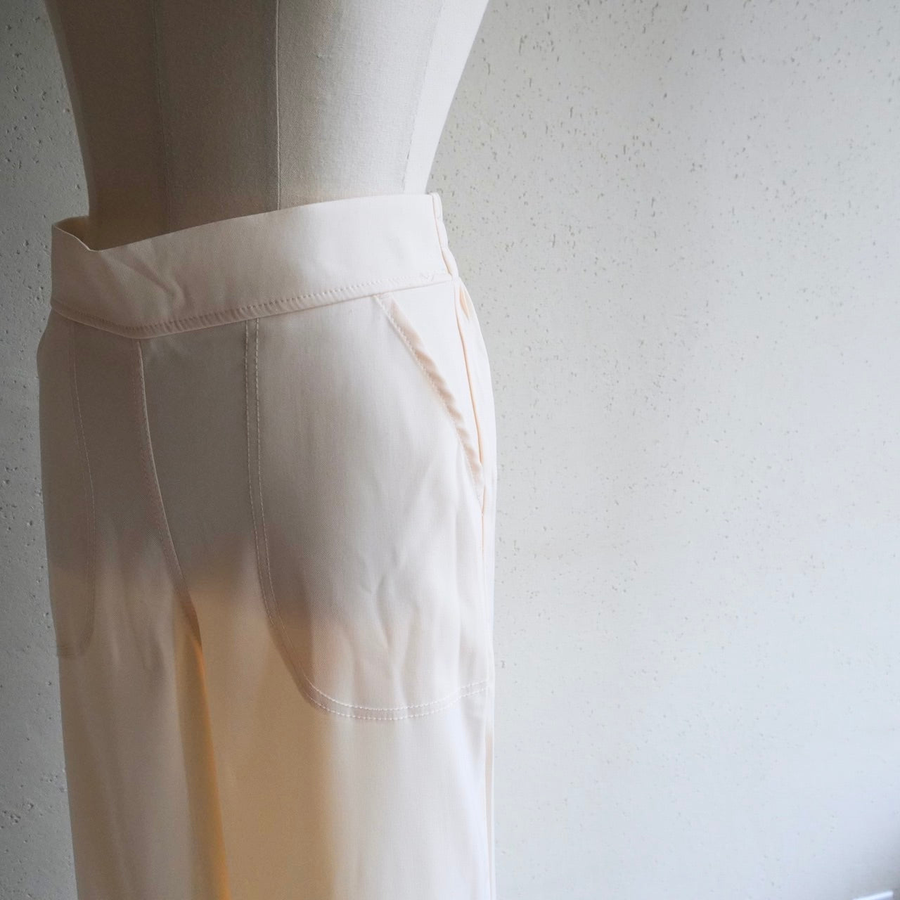 90s Ivory Wide Pants