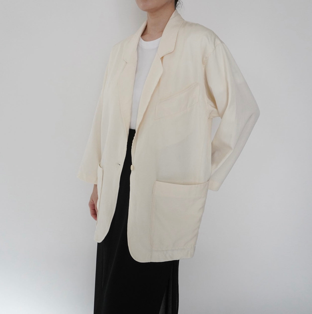 90s Silk Light Jacket