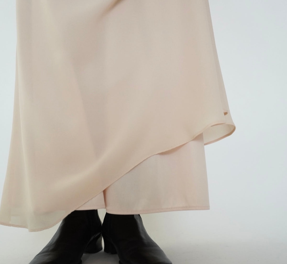 90s Sheer Maxi Skirt Made in USA