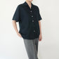 90s Navy Linen Shirt
