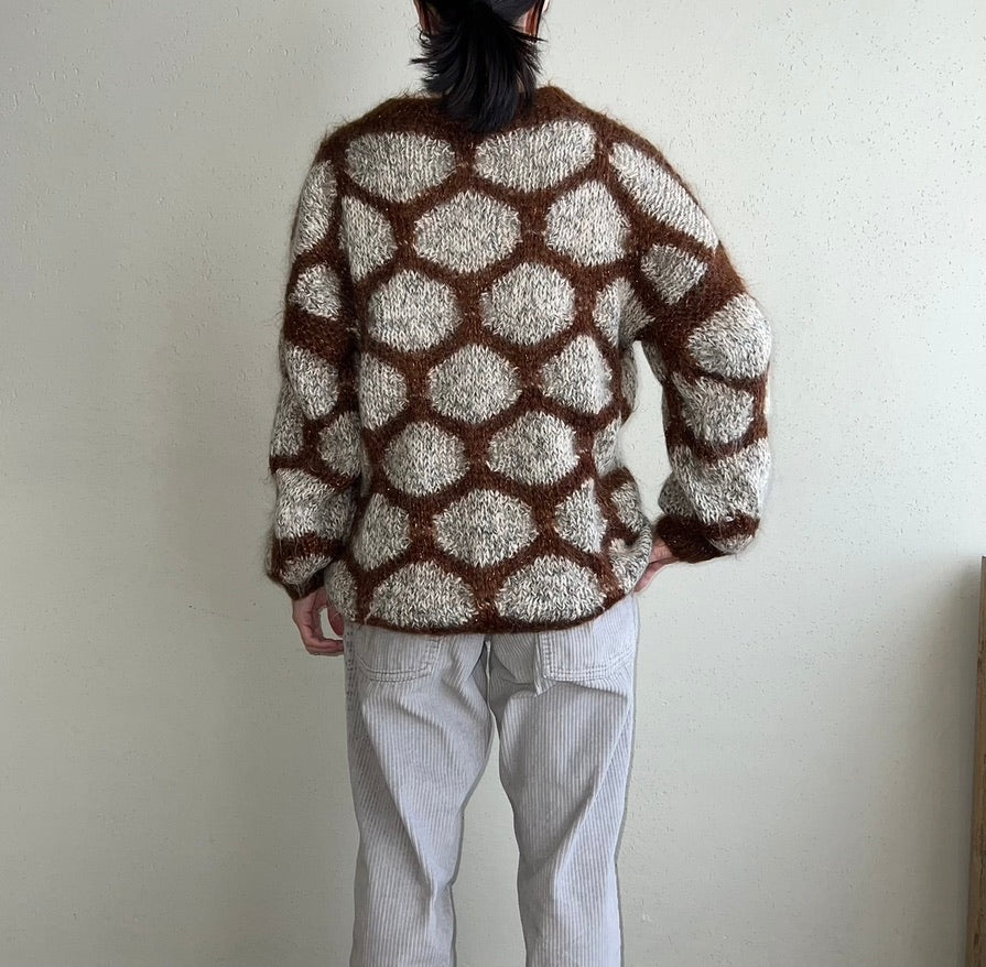 80s Pattern Knit Made in Italy