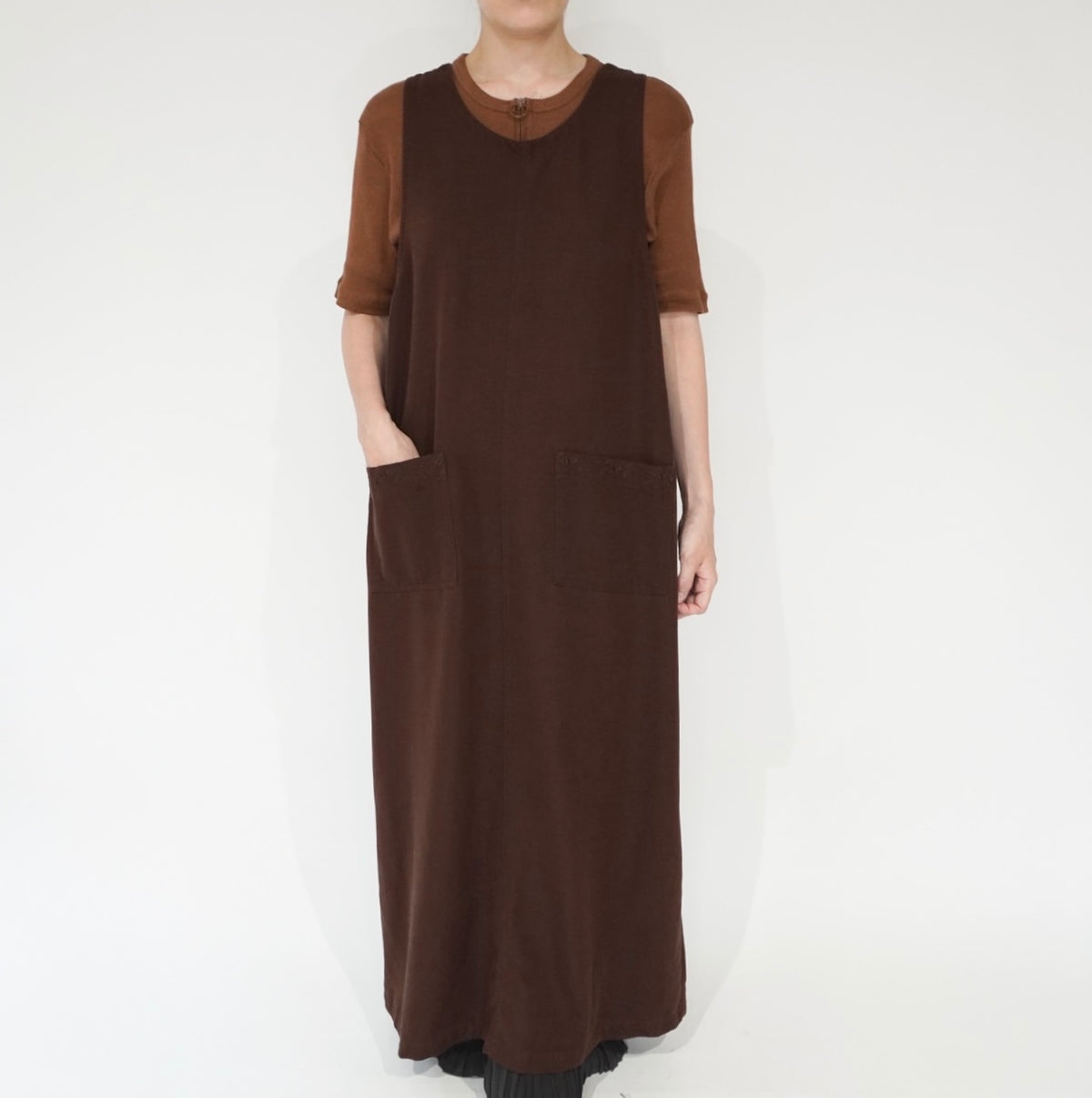 90s Sleeveless Maxi Dress