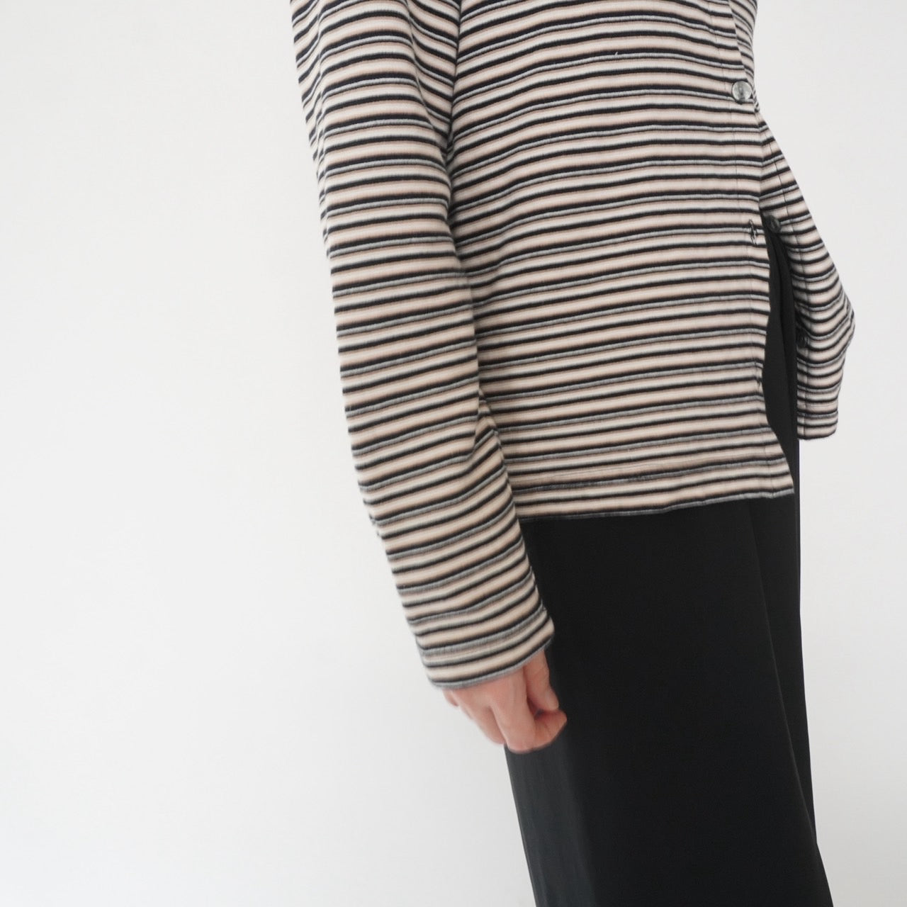 90s Striped Design Top