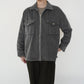 90s Gray Corduroy Light Jacket
