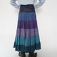 90s Striped Design Skirt Made in Italy