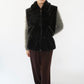 90s Fluffy Fleece Vest