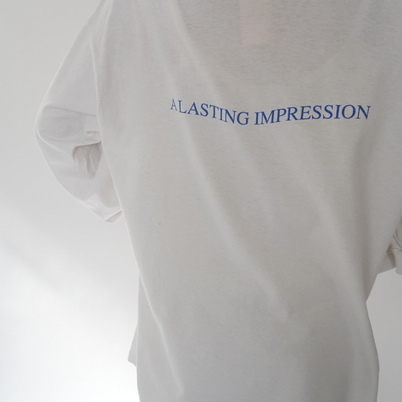 90s Printed Long Sleeves T-shirt Made in USA