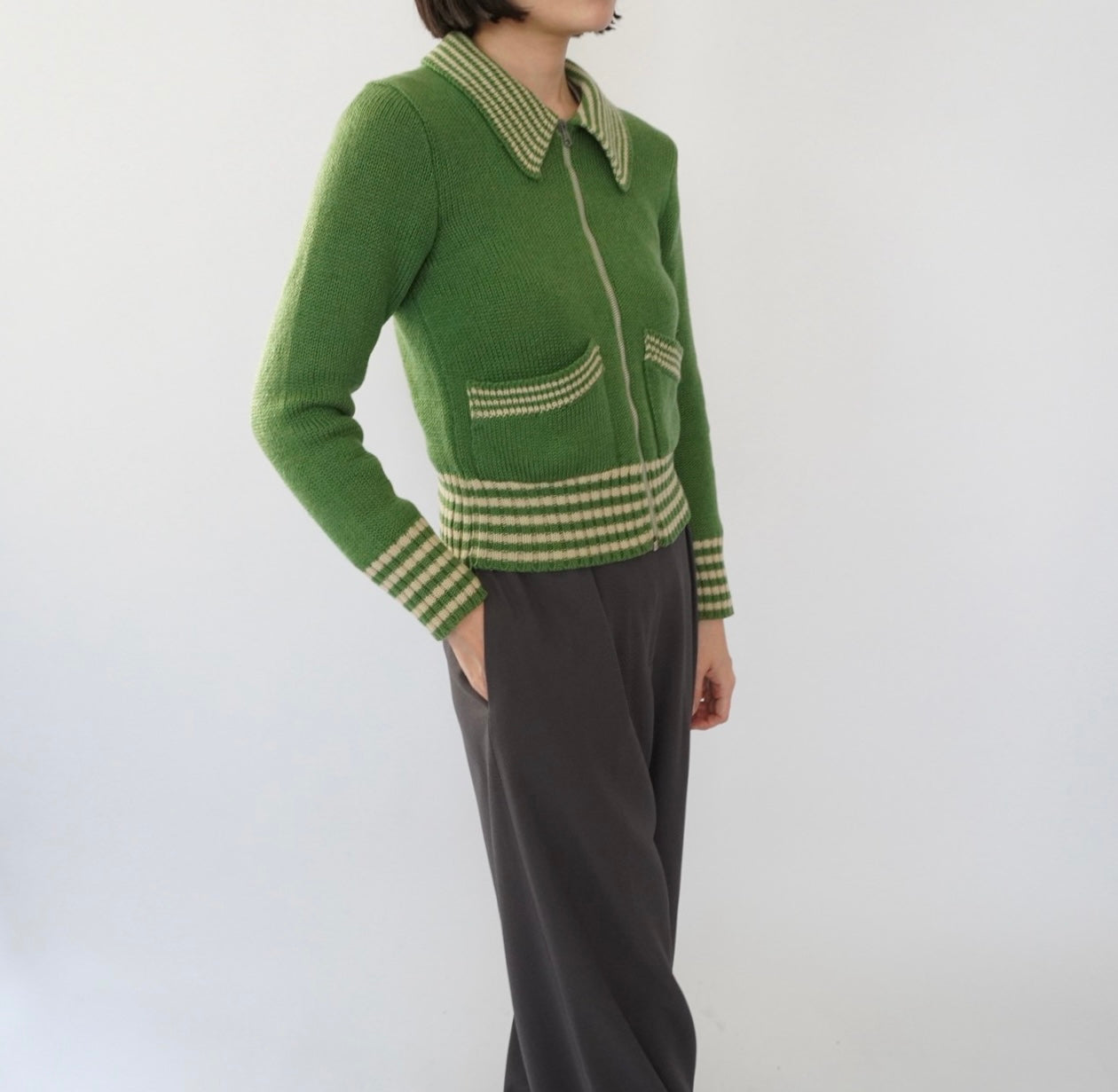 70s EURO Zip Knit