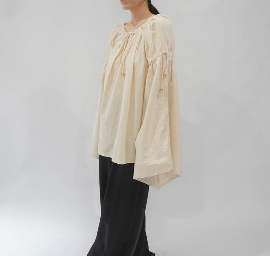 90s Cotton Ivory Tunic
