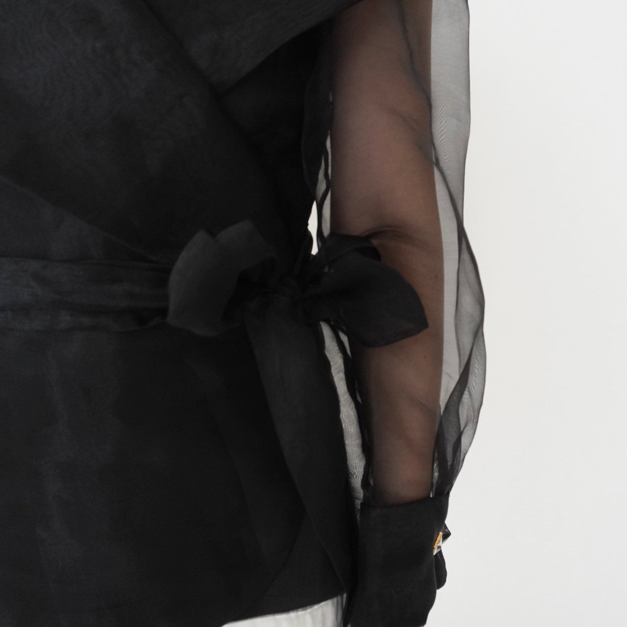 90s Sheer Design Blouse