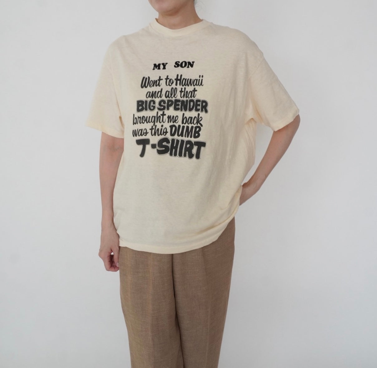80s Printed T-shirt Made in USA