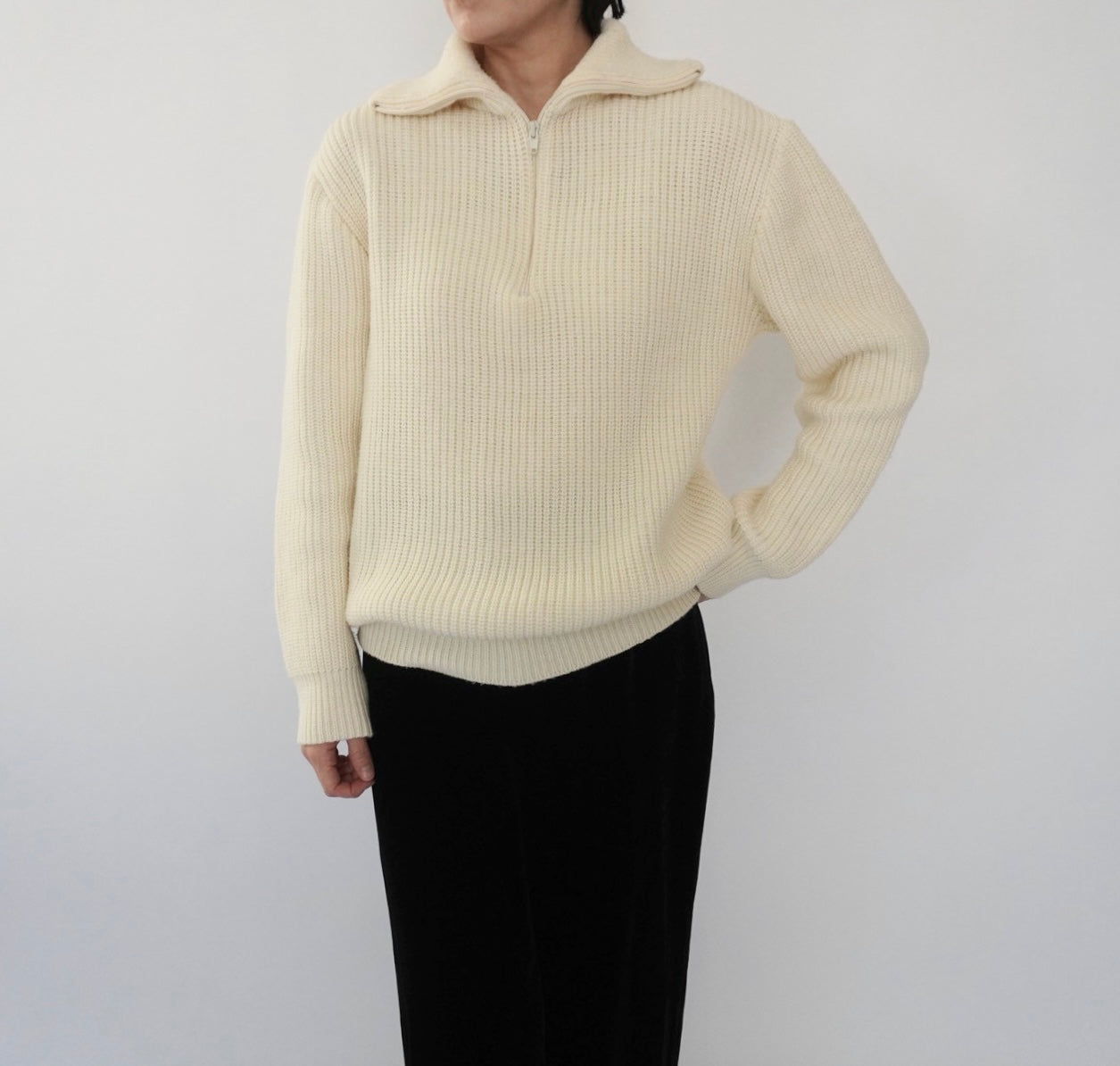 90s Zip Knit