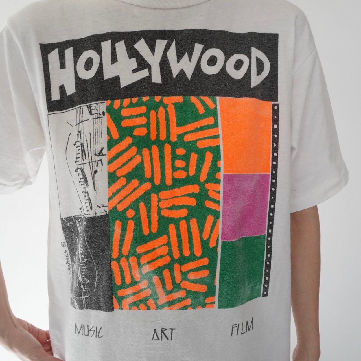 90s Printed T-shirt Made in USA