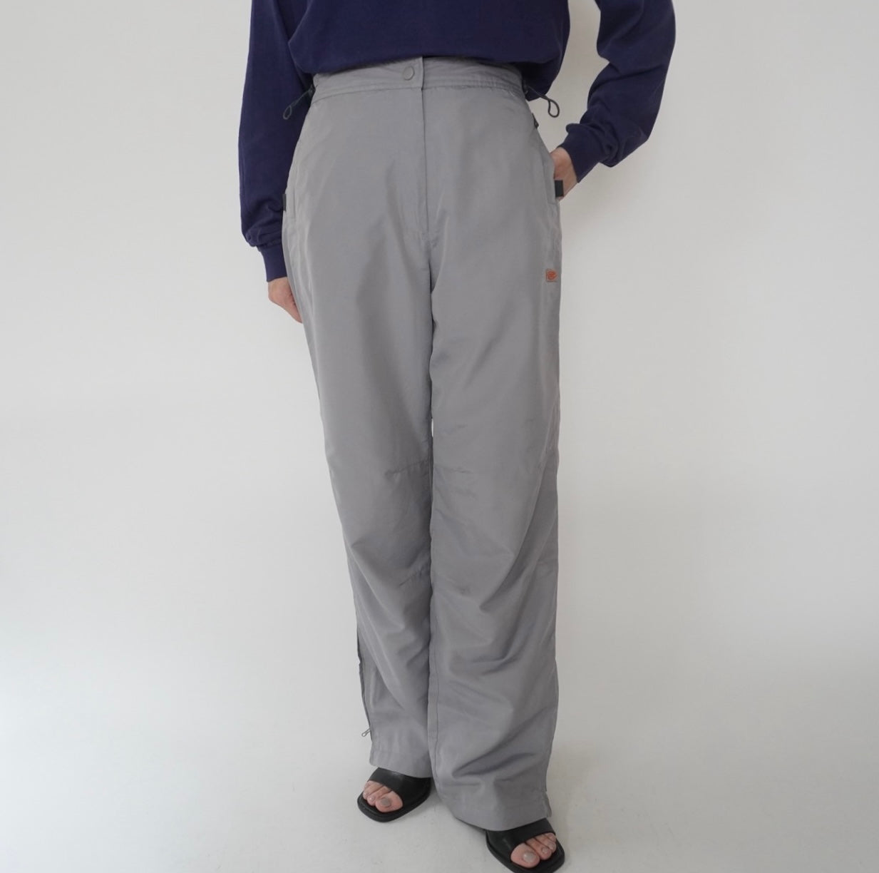 90s EURO High Waist Design Pants