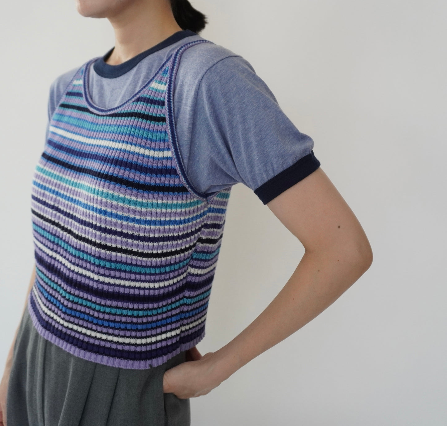 90s Striped Camisole Top