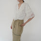 80s Lace Design Blouse