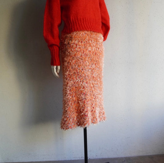 90s Shaggy Skirt