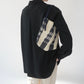 40s Woven Striped Bag