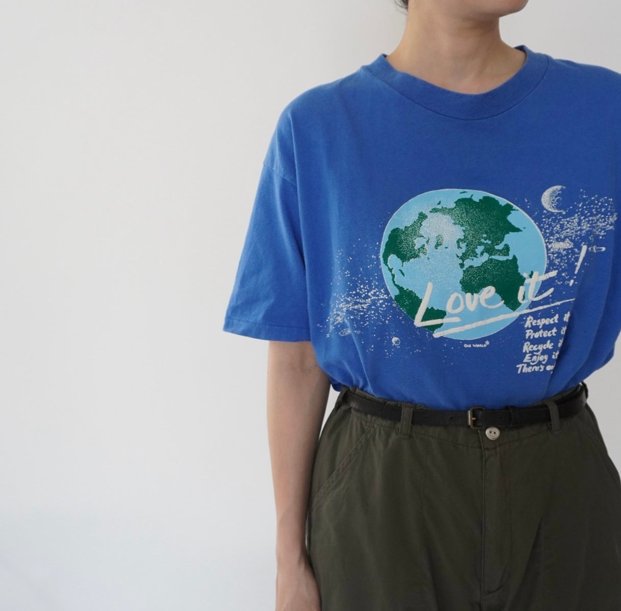 80s Printed T-shirt Made in USA