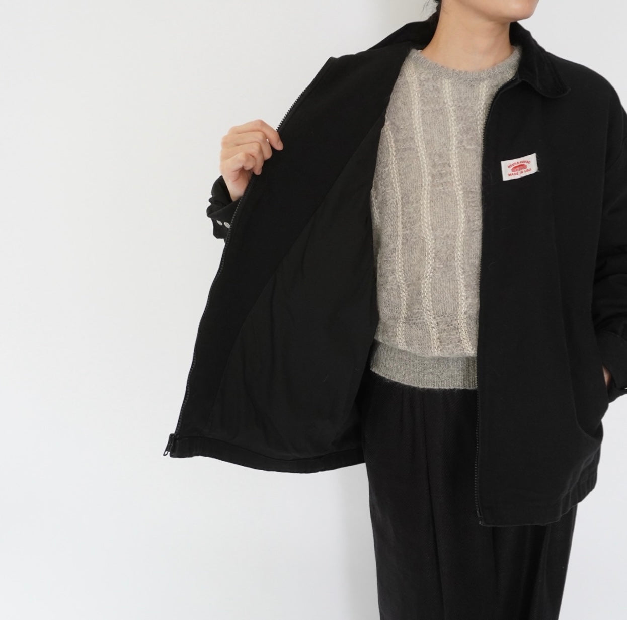 90s "ROUND HOUSE" Jacket Made in USA