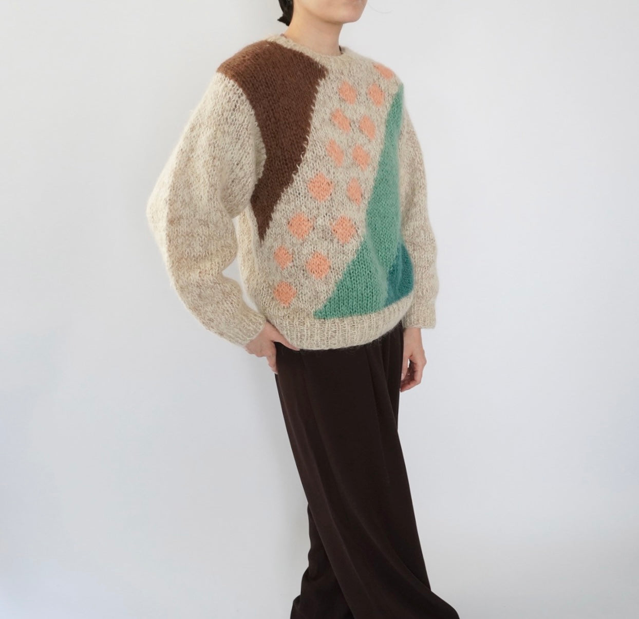 80s EURO Design Mohair Knit