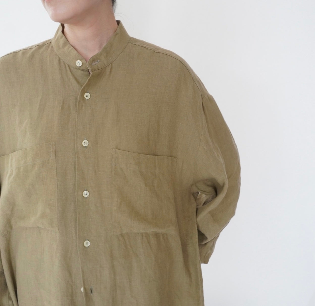 80s Linen Shirt Made in Italy