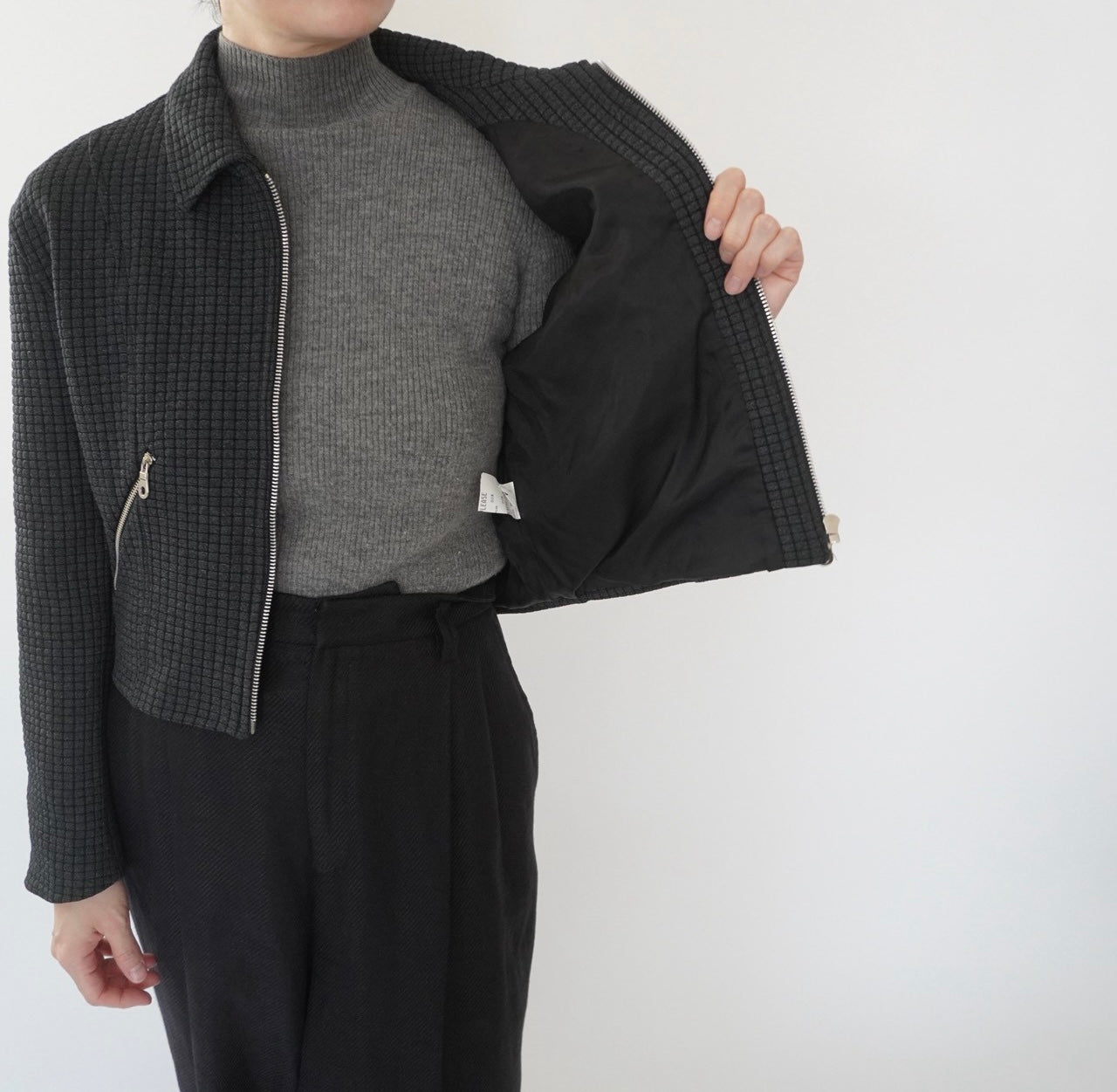 90s Design Top,Light Jacket Made in Italy