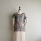 90s Printed Sheer Top