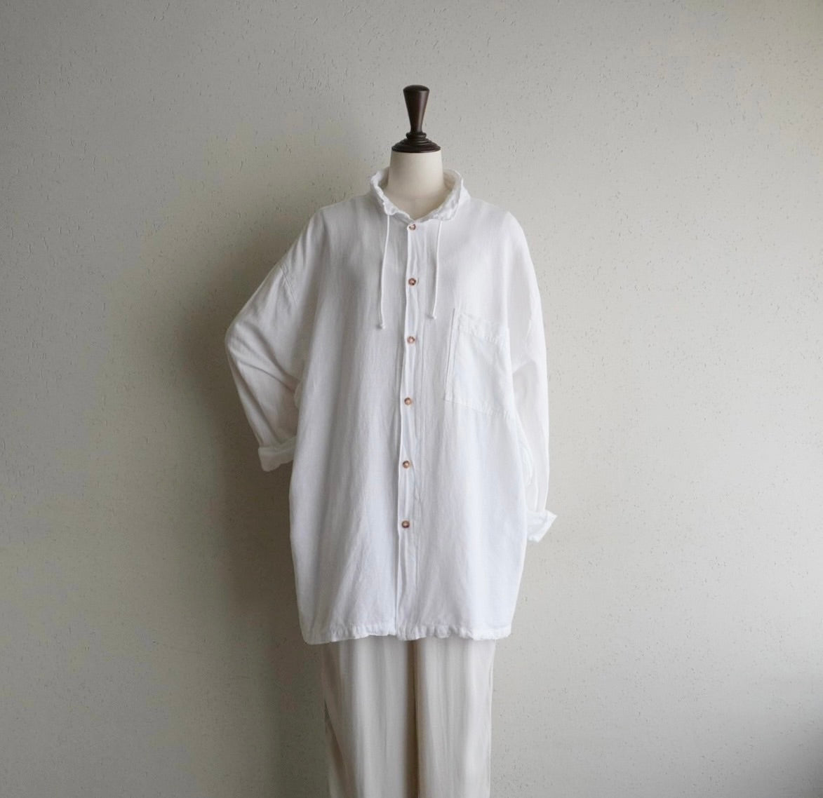 90s Cotton Design Shirt Made in USA