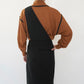 90s One Shoulder Design Dress