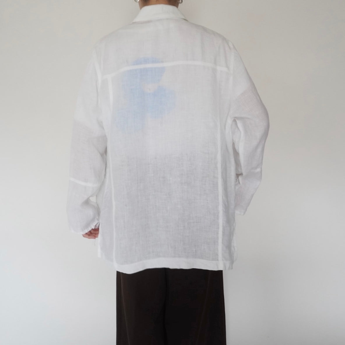 90s EURO Linen Light Jacket