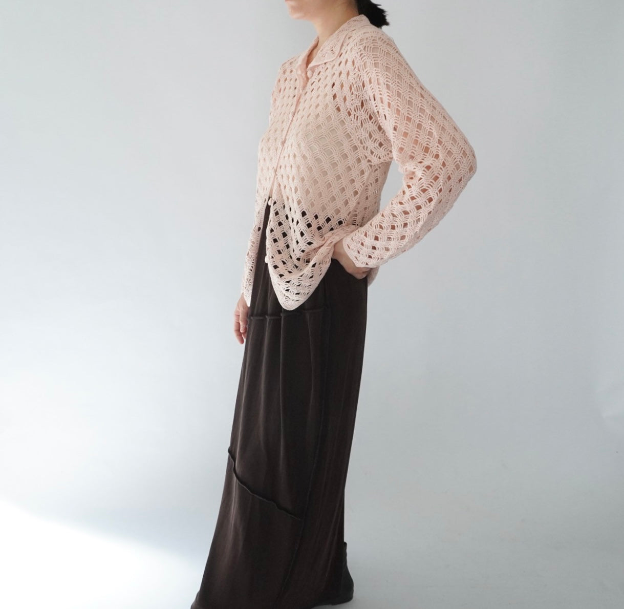 90s Crochet Shirt