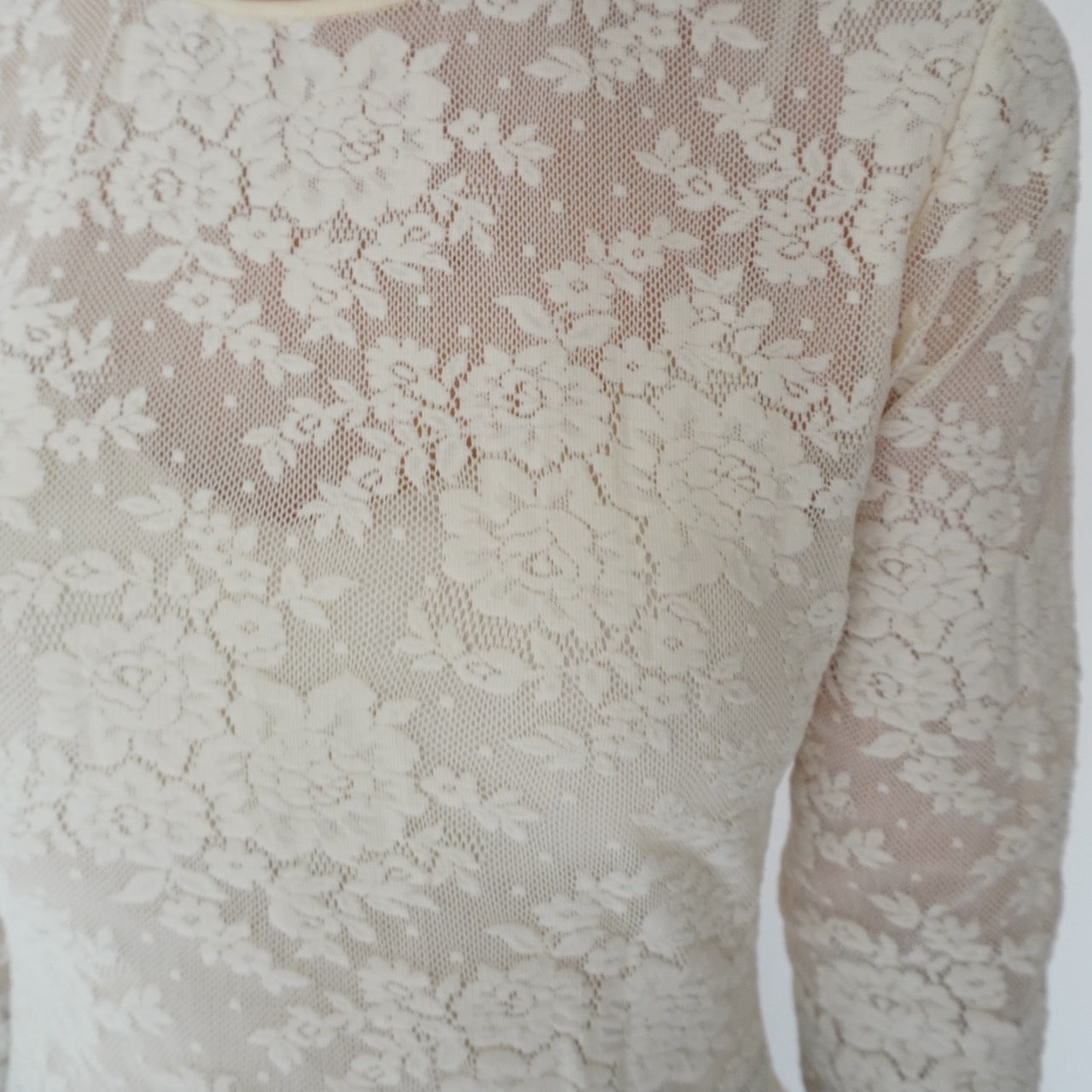90s "ANN TAYLOR" Lade Design Top Made in USA