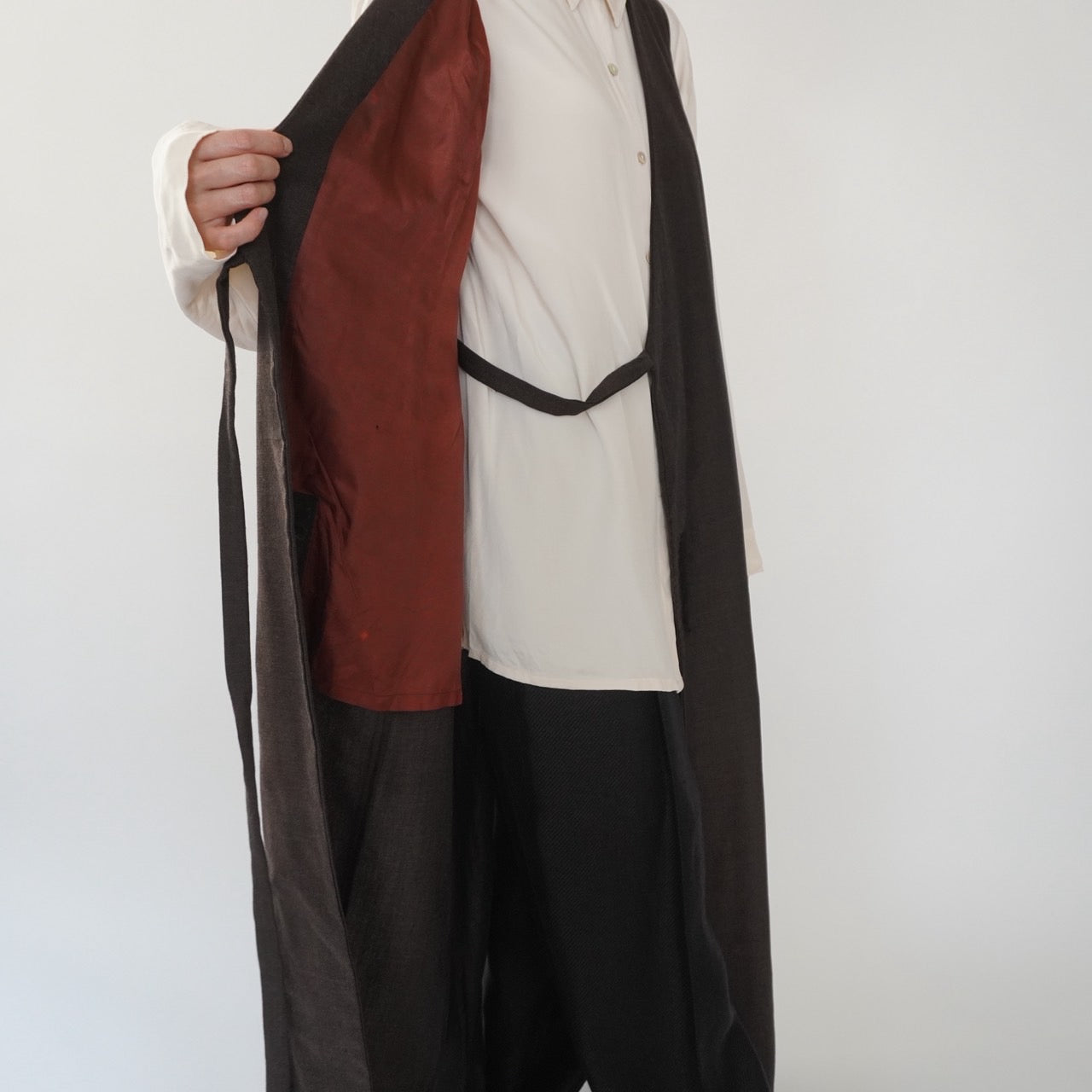 80s Sleeveless Wrap Dress