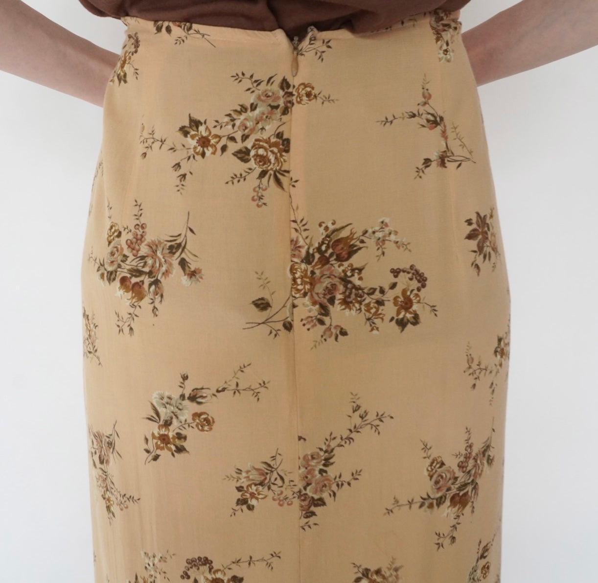 90s Printed Skirt