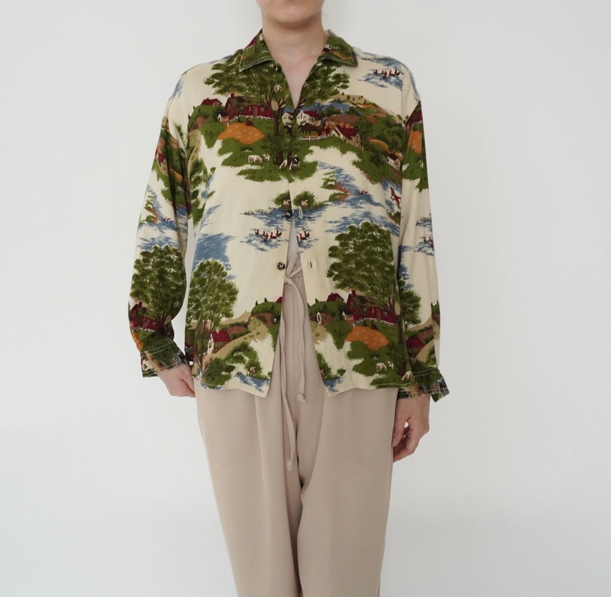 90s Printed Shirt