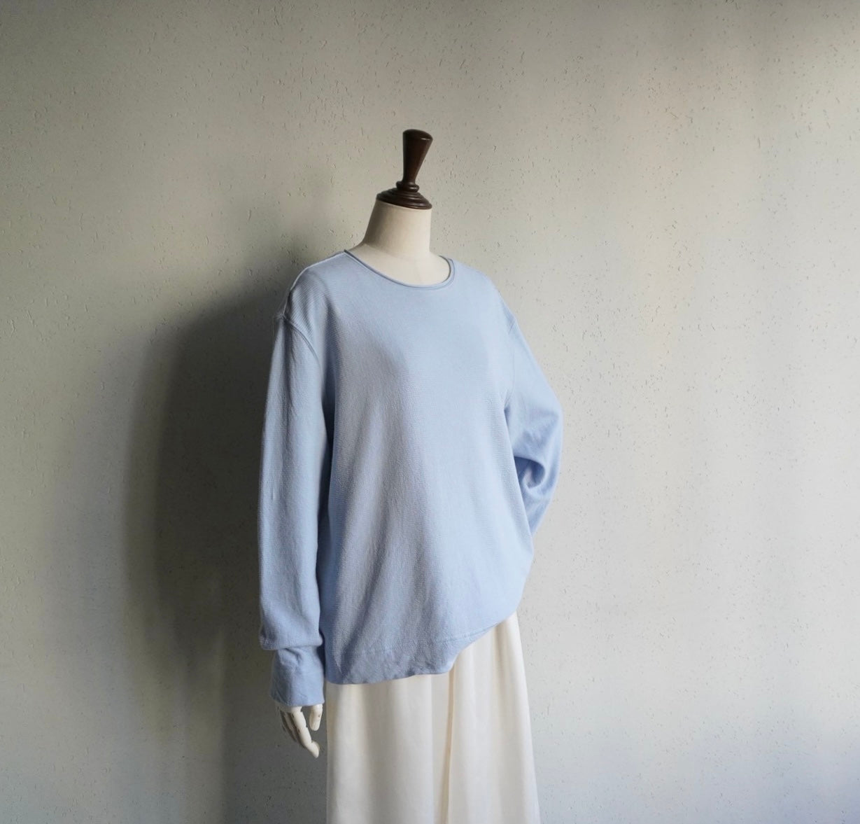 90s Light Blue Top