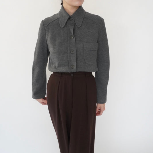 70s Gray Shirt Made in Sweden