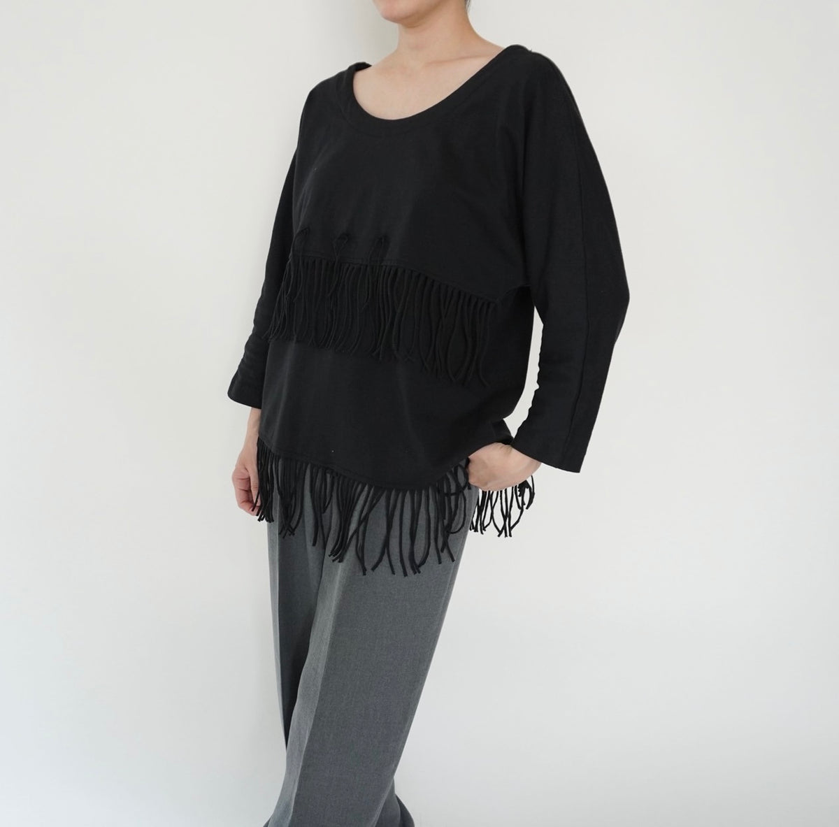90s Fringe Top Made in USA