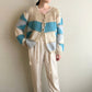 80s Design Knit Cardigan