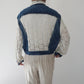 90s Crochet Denim Jacket