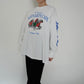 90s Long Sleeves Printed T-shirt Made in USA