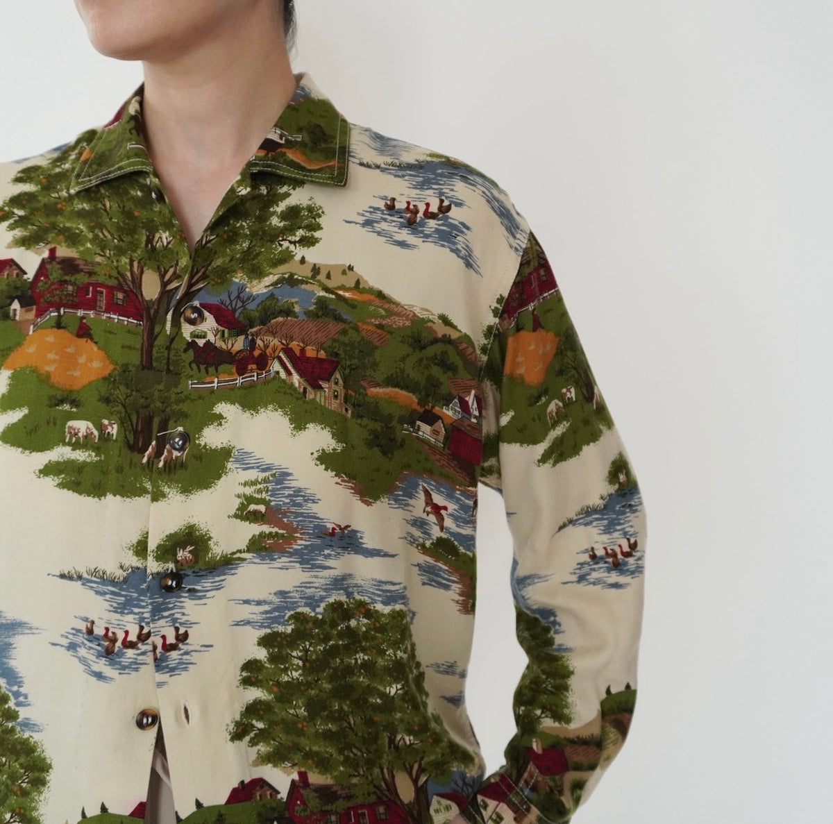 90s Printed Shirt