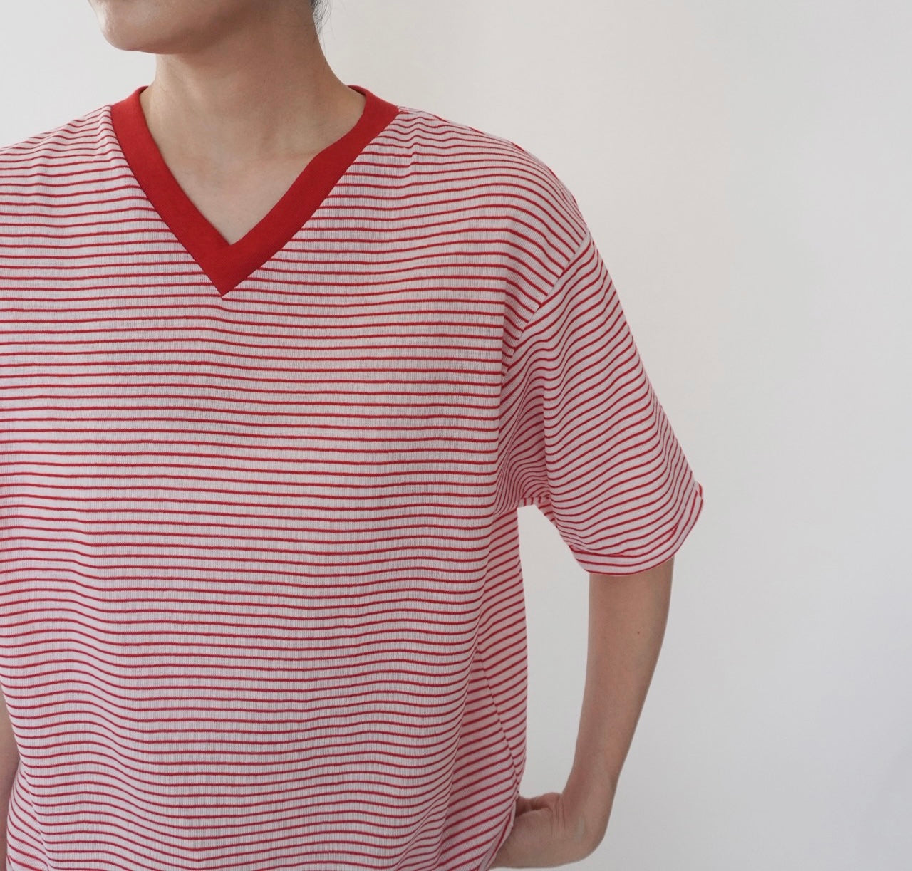 90s Striped T-Shirt Made in USA