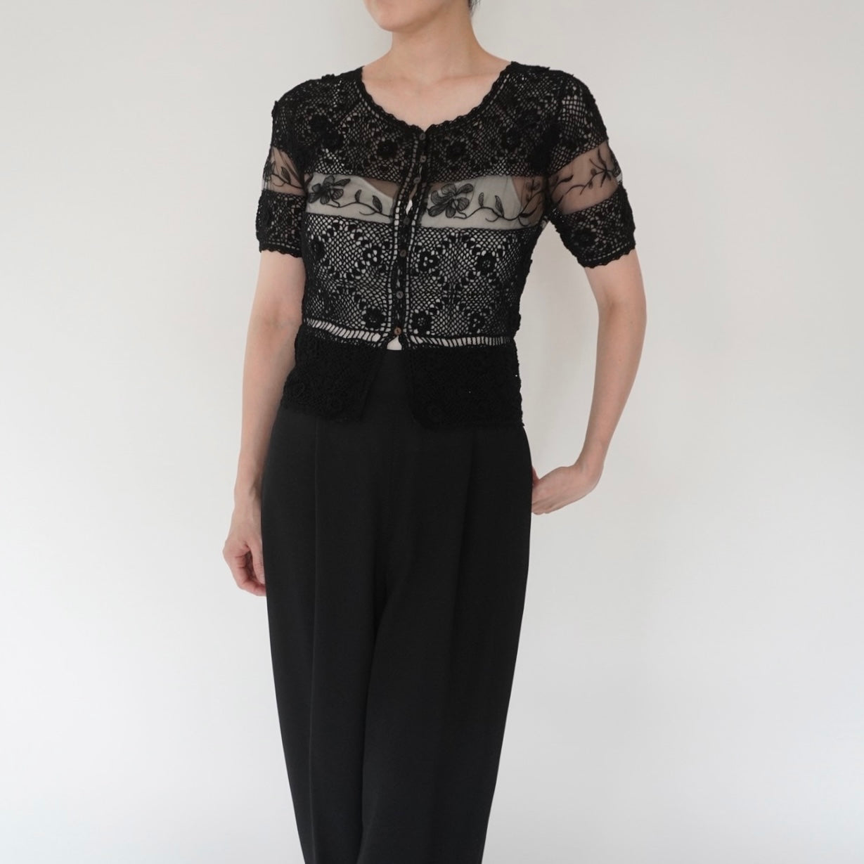 Crochet  Lace Design Top